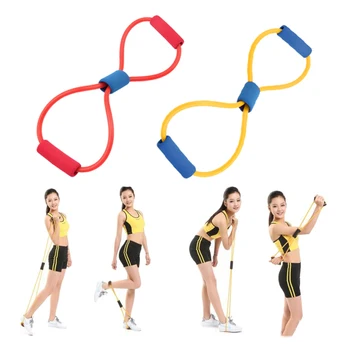 1Pcs Resistance Bands band sport elastico para exercicios Yoga Pilates Abs Exercise Stretch Fitness equipment Tube Workout Bands