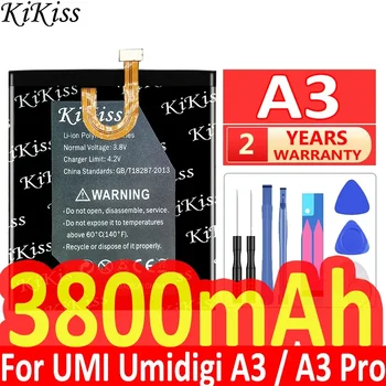 3800mAh батерия за UMI Umidigi A3 Pro A3Pro мобилен телефон замяна резервно тесто за UMI Umidigi A3 A3 Pro + инструменти