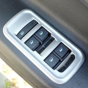 ABS мат за MG GS 2015 2016 2017 аксесоари LHD кола врата прозорец стъкло лифт контрол превключвател панел капак подстригване кола стайлинг 4бр