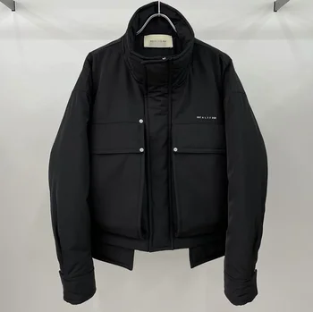 ALYX 1017 9SM есен/зима функционален работен костюм джоб памук фабрика етикет мъжки Y2K яке черно