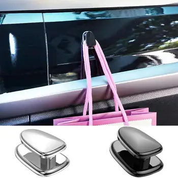Car Mini Hooks Многофункционално лепило Auto Fastener Clip Durable Dashboard Mini Hook за съхранение на ключове Слънчеви очила Слушалки
