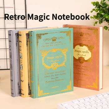 European Retro Thick Magic Notebook Journals for Travelers Creative Planner A5 Diary Book Класически подаръци за студенти