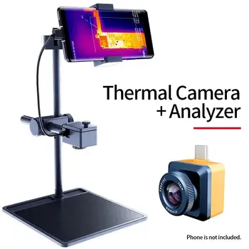 INFIRAY T2S Plus инфрачервена термична камера Безплатен компютърен софтуерен анализ Диагностика на печатни платки Ремонт