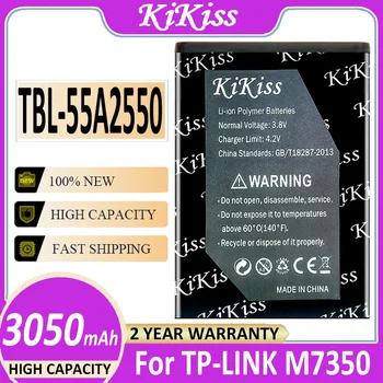 KiKiss 3050mAh За TP-LINK M7350 TBL-55A2550 TL-TR961 2500L TBL-68A2000 TBL55A2000 TL-MR11U TL-MR3040 M7310 Wifi