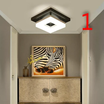 Living 5339 стая лампа проста модерна атмосфера дома нетно червено осветление Nordic спалня таван LED лампи