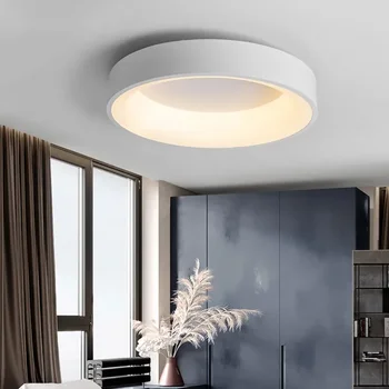 Nordic кръгла таванна светлина минималистичен ресторант декоративна лампа вътрешно осветление фиктура за хол Led стенни светлини