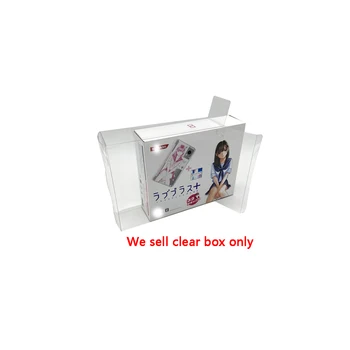 PET прозрачна пластмасова кутия за протектор за NDSI LL за LOVE PLUS Кутия за съхранение на колекция от дисплеи