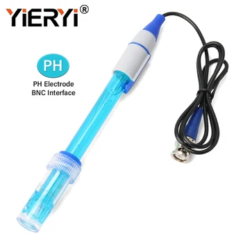 Yieryi Ph електрод сонда аквариум плувен басейн BNC замени сонда конектор PH калибриране течност тестер киселинност метър детектор