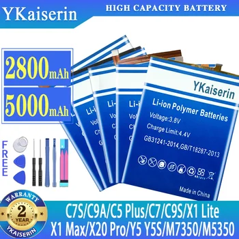 YKaiserin Батерия за TP-Link за Neffos C7S C9A C5 Plus C5Plus C7 C9S / X1 Lite Max X1Lite X20 Pro / Y5 Y5S M7350 M5350