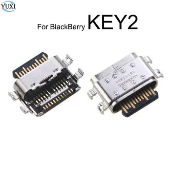 YuXi 1pc за BlackBerry ключ два ключа 2 USB зареждане док жак зарядно гнездо конектор щепсел резервни части