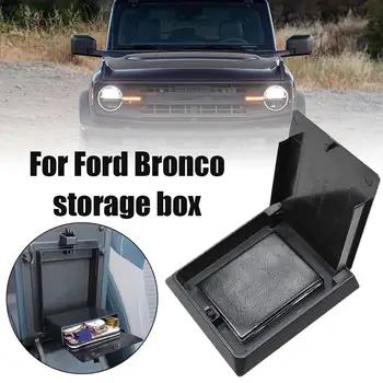 Аксесоари за кола за Ford Bronco Sport 2021 2022 2023 Интериор подлакътник конзола кутия за съхранение Държач Организатор Тава P7W2
