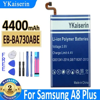Батерия за подмяна на телефона 4400mAh EB-BA730ABE За Samsung Galaxy A8 PLUS A8PLUS 2018 A730 A730F батерии + инструменти
