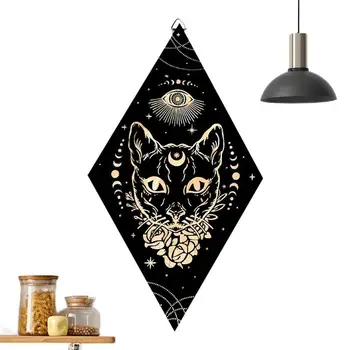 Гадателска дъска Дървени дъски Ouija декоративни метафизични табла за съобщения Wiccan олтар доставки стена изкуство декор