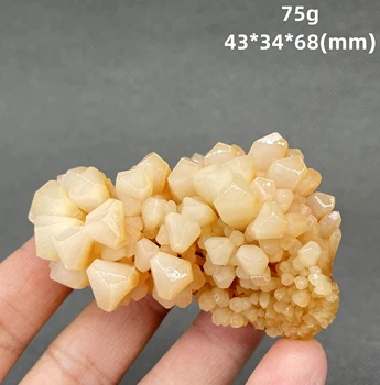 ГОЛЯМ! 100% естествен полиедър Калцит минерален образец камъни и кристали лечебни кристали кварцови скъпоценни камъни