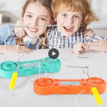 Детски сблъсък електрически шок играчка броня докосване лабиринт игра пъзел концентрация обучение тестване търпение образователни играчки