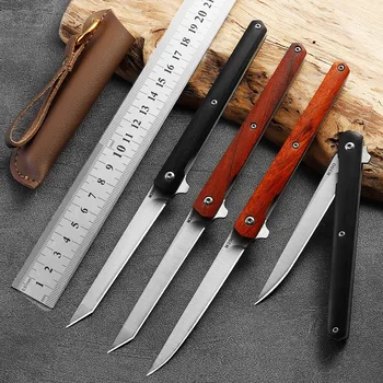 Джобен сгъваем нож за мъже Самозащита EDC оцеляване мултифункционални ръчни инструменти Мини полезни ножове Открит къмпинг преносимо качество