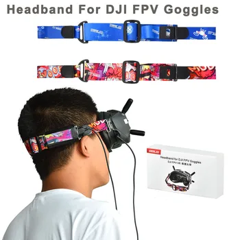 За DJI FPV регулируема цветна лента за глава за DJI FPV V2 Google Drone аксесоари