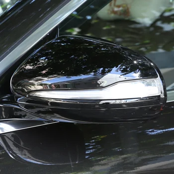 За Mercedes Benz GLC C Class W205 Авто аксесоари Автомобилен стайлинг Огледало за обратно виждане Декорация Shell стикер Cover Trim ABS покритие