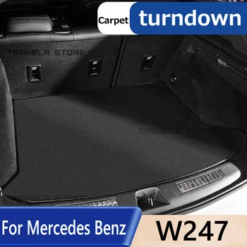 За Mercedes Benz W176 2009-2019 X204 2008-2015 Sheet багажник мат изненадващ Durable Cargo Liner Boot килими Интериорен капак Accesso