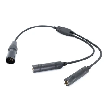 Издръжлив и надежден GAs слушалки конвертор кабел удобен GAs към XLR адаптер кабел към XLR аудиоустройства 96BA