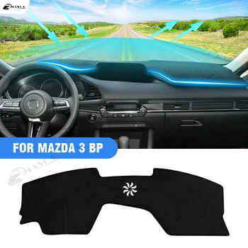 Капак на автомобилното табло за Mazda 3 BP 2019 2020 2021 2022 2023 Pad Dash Mat SunShade Аксесоари за килими Неплъзгащ се протектор