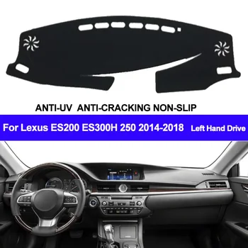 Капак на таблото за автомобили за Lexus ES200 ES300H 250 2014 2015 2016 2017 2018 Dashmat слънце сянка подложка килим автоматично табло кола стайлинг