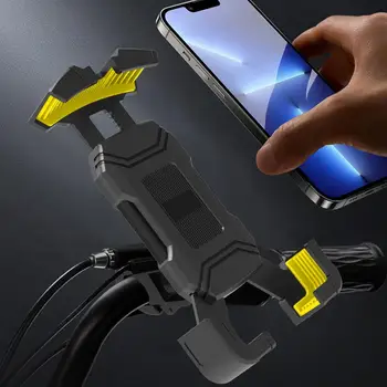 Мотоциклет велосипед телефон Mount с вибрации амортисьор с една ръка операция мотоциклет велосипед мобилен телефон Mount Holder