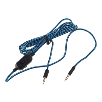  плетен 200cm резервен удължителен кабел за слушалки GPRO G233 G433