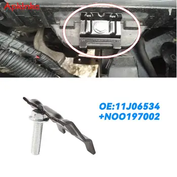 Скоба за задържане на батерията + болт за AUDI A3 Q3 VW Beetle CC Tiguan Jetta Polo Golf MK4 MK5 Passat B6 1J0803219 N10109210